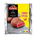 4 pavés de bœuf CHARAL en promo chez Carrefour Vandœuvre-lès-Nancy à 10,99 €