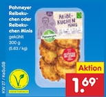 Reibekuchen oder Reibekuchen Minis im Angebot bei Netto Marken-Discount in Trier Reibekuchen oder Reibekuchen Minis Angebote von Pahmeyer bei Netto Marken-Discount Trier für 1,69 €