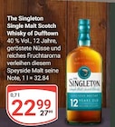 Aktuelles Single Malt Scotch Whisky of Dufftown Angebot bei GLOBUS in Herne ab 22,99 €