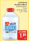 Destilliertes Wasser im Angebot bei Marktkauf in Hof Destilliertes Wasser Angebote von Gut & Günstig bei Marktkauf Hof für 1,49 €
