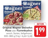 Original Wagner Steinofen Pizza Salami Angebote von Wagner bei EDEKA Tübingen für 1,99 €