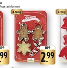 Weihnachts-Bäckerei Ausstechformen 4-teilig bei E center im Seligweiler Prospekt für 2,99 €
