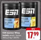 Isoclear Whey Isolate bei E center im Ellhofen Prospekt für 17,99 €