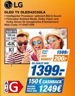 OLED TV OLED42C58LA im Angebot bei expert in Walsrode OLED TV OLED42C58LA Angebote von LG bei expert Walsrode für 1.399,00 €