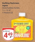 Aktuelle Saft Angebote bei GLOBUS in Duisburg Aktuelles Kraftling Flachmann Ingwer Angebot bei GLOBUS in Duisburg ab 4,49 €