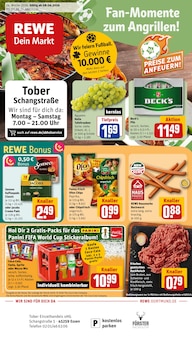 Aktueller REWE Prospekt (Essen) REWE Prospekt "Dein Markt" mit Seiten (Essen)