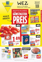 Aktueller WEZ Supermarkt Prospekt in Stadthagen und Umgebung, "Die WEZette" mit 34 Seiten, 19.10.2026 - 24.10.2026