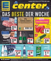 Aktueller E center Supermarkt Prospekt in Hunderdorf und Umgebung, "DAS BESTE DER WOCHE" mit 20 Seiten, 24.02.2025 - 01.03.2025