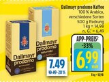 prodomo Kaffee Angebote von Dallmayr bei diska Hof für 6,99 €