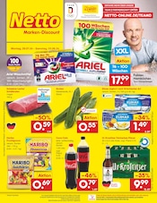 Aktueller Netto Marken-Discount Prospekt mit Textilreinigung, "Aktuelle Angebote", Seite 1