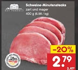 Schweine-Minutensteaks von Gut Ponholz im aktuellen Netto Marken-Discount Prospekt