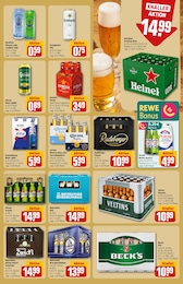 Beck's Pils Angebot & Preis im aktuellen REWE Prospekt Beck's Pils Angebot im aktuellen REWE Prospekt auf Seite 19