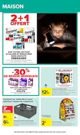 Promos Bricolage dans le catalogue "VOS PETITS PRIX DU QUOTIDIEN" de Carrefour Bricolage en promo dans le catalogue Carrefour à la page 60