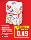 Qualitätsweizenmehl Angebote von GUT&GÜNSTIG bei E center Berlin für 0,49 €