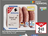 Aktuelles Frische grobe Bratwurst Angebot bei Marktkauf in Freiburg (Breisgau) ab 2,49 €