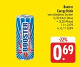 Energy Drink bei nah und gut im Dinkelsbühl Prospekt für 0,69 €