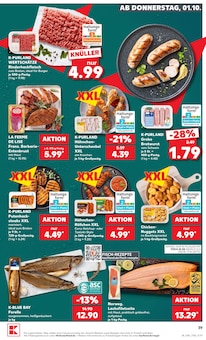 Bratwurst im Kaufland Prospekt "Hier bin ich richtig" mit 76 Seiten (Erlangen)