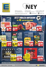 Supermarkt Prospekt von EDEKA Rommerskirchen EDEKA Prospekt: "Aktuelle Angebote", 26 Seiten, 08.06.2026 - 13.06.2026