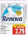 Toilettenpapier von Renova im aktuellen E center Prospekt