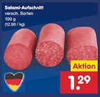 Salami-Aufschnitt bei Netto Marken-Discount im Selb Prospekt für 1,29 €