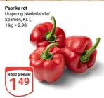 Paprika rot im Angebot bei GLOBUS in Speyer Paprika rot Angebote bei GLOBUS Speyer für 1,49 €