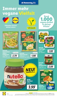 Nutella im Lidl Prospekt "LIDL LOHNT SICH" mit 52 Seiten (Baden-Baden)