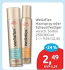 Haarspray von Wellaflex im aktuellen budni Prospekt