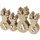 dm-drogerie markt Holzaufsteller Elchreihe "XMAS" Angebot im aktuellen Prospekt Holzaufsteller Elchreihe "XMAS" bei dm-drogerie markt im Prospekt "" für 2,95 €