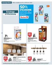 Prix et réduction Philips dans le prospectus Auchan Hypermarché en cours Offre Philips dans le catalogue Auchan Hypermarché du moment à la page 60