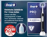 Elektrische Zahnbürste Pro 1 Cross Action von Oral-B im aktuellen V-Markt Prospekt für 29,99 €