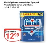 Aktuelles Spülmaschinenreiniger Sparpack Angebot bei GLOBUS in Oberhausen ab 12,99 €