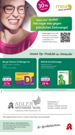 mea - meine apotheke Apotheken Prospekt der aktuellen Woche mit 4 Seiten, gültig von 01.10.2026 bis 31.10.2026, in Suhl und Umgebung Aktueller mea - meine apotheke Apotheken Prospekt in Suhl und Umgebung, "Unsere Oktober-Angebote" mit 4 Seiten, 01.10.2026 - 31.10.2026