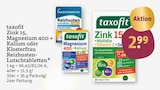 Zink 15, Magnesium 400 + Kalium oder Reizhusten-Lutschtabletten von taxofit oder Klosterfrau im aktuellen tegut Prospekt für 2,99 €