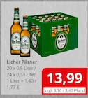 Getränkefachmarkt Rausch - Pilsner Angebot im Prospekt Pilsner bei Getränkefachmarkt Rausch im Prospekt "" für 13,99 €