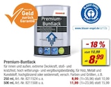 Premium-Buntlack bei toom Baumarkt im Prospekt "" für 8,99 €