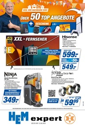 Fernseher im expert Prospekt in Fellbach Aktueller expert Prospekt mit Fernseher, "Top Angebote", Seite 1