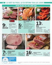 Promos Poulet Fermier dans le catalogue "Faim de bonnes affaires ?" de E.Leclerc à la page 10