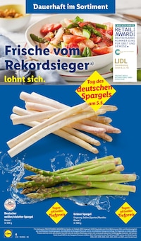 Spargel im Lidl Prospekt "LIDL LOHNT SICH" mit 73 Seiten (Bremerhaven)