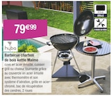 Barbecue charbon de bois kettle malmo - HYBA dans le catalogue Carrefour