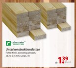 Unterkonstruktionslatten bei bauSpezi im Freystadt Prospekt für 1,39 €