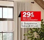 Suspension Tobie Ø 37 cm dans le catalogue But