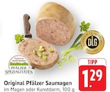 Original Pfälzer Saumagen bei EDEKA im Klingenmünster Prospekt für 1,29 €