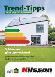 Nilsson Baufachzentrum Prospekt "Trend-Tipps für die energetische Sanierung" für Belm, 8 Seiten, 14.03.2025 - 23.03.2025