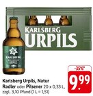 Urpils im Angebot bei EDEKA in Saarbrücken Urpils Angebote von Karlsberg bei EDEKA Saarbrücken für 9,99 €