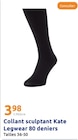 Collant sculptant Kate Legwear 80 deniers en promo chez Action La Rochelle à 3,98 €