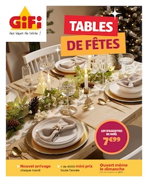 Offre Vaisselle dans le catalogue Gifi du moment à la page 1