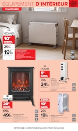 Promos Radiateur Bain D'huile dans le catalogue "JARDIN" de Carrefour Radiateur Bain D'huile en promo dans le catalogue Carrefour à la page 23