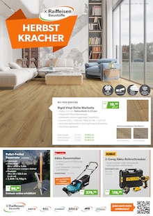 Raiffeisen Waren GmbH Prospekt HERBSTKRACHER mit  Seiten in Waltersdorf und Umgebung