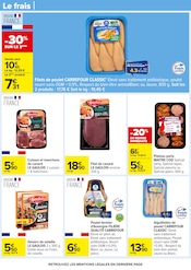 Poulet Angebote im Prospekt "PRODUITS LAITIERS & VÉGÉTAUX !" von Carrefour Poulet Angebote im Prospekt "PRODUITS LAITIERS & VÉGÉTAUX !" von Carrefour auf Seite 20