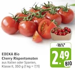 Cherry Rispentomaten im Angebot bei E center in Mannheim Cherry Rispentomaten Angebote von EDEKA Bio bei E center Mannheim für 2,49 €